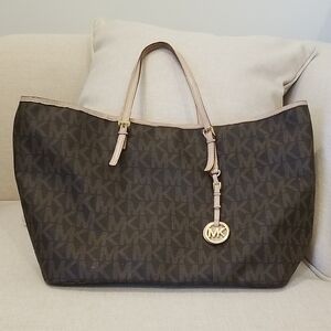 Michael Kors Brown Tote Bag